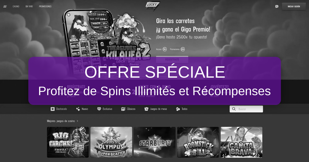 Bienvenue sur Lucky Casino en France